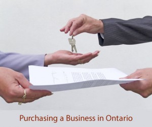 Purchasing a Business in Ontario