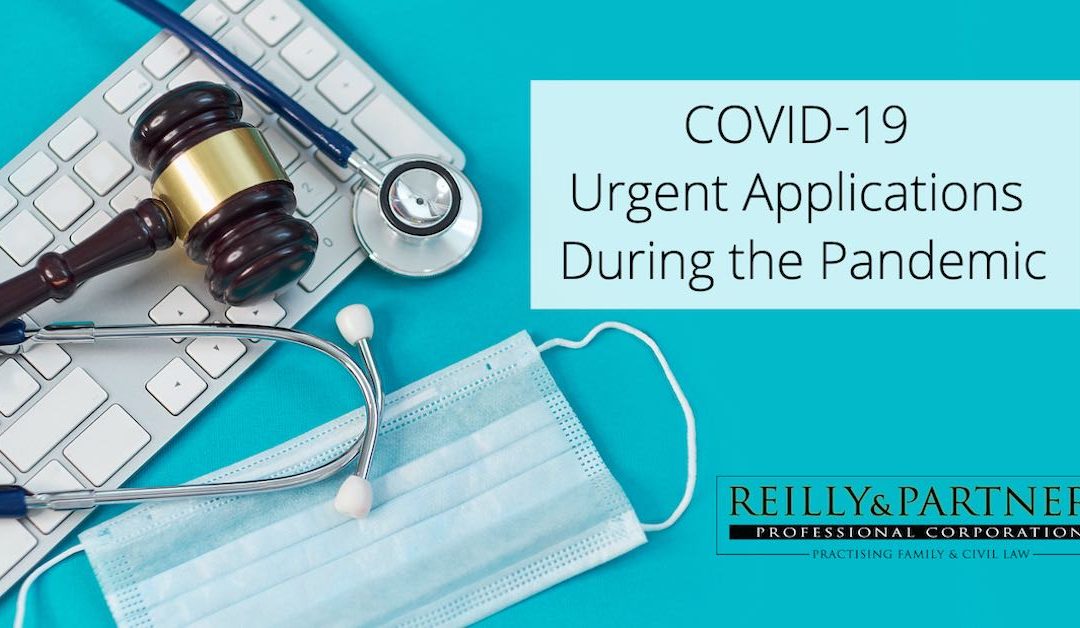 COVID-19 – Urgent Applications During the Pandemic