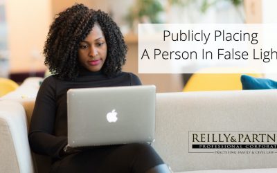 Publicly Placing A Person In False Light